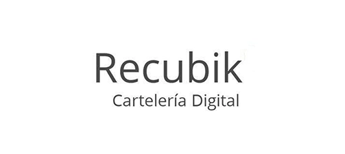 Logotipo Recubik Cartelería Digital